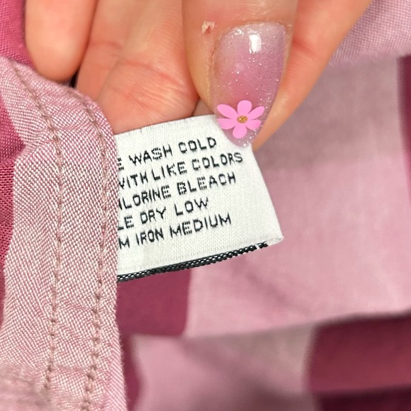 Ecko Unlimited Y2K Striped Shirt Men's Pink Button Down Skater Streetwear Large - Picture 5 of 11